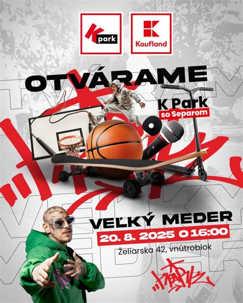 Otvorenie K Parku v Brezne s raperom Separom