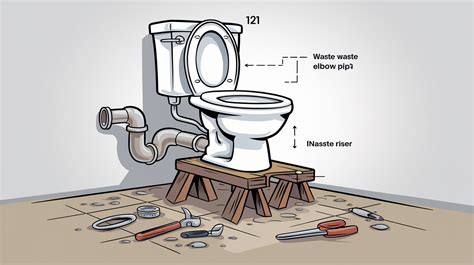 Schéma demontáže starého WC