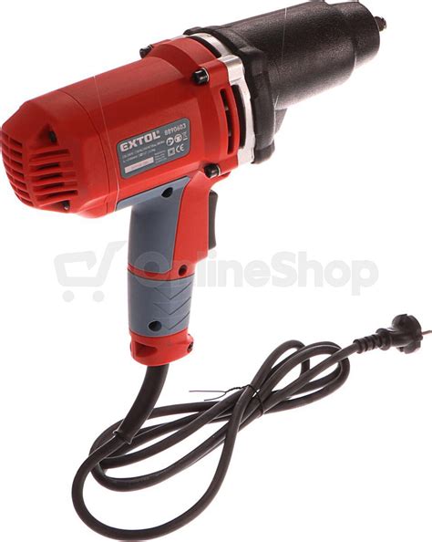 Elektrický rázový uťahovák Extol Premium WR 500