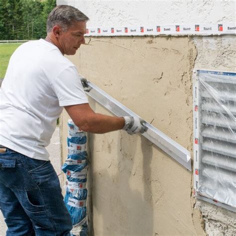 Náčrt postupu nanášania sanačnej omietky