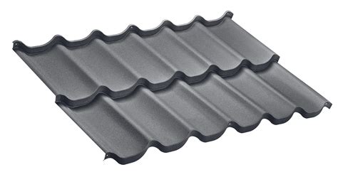 Maloformátová plechová strešná krytina imitujúca škridlu