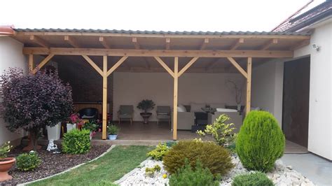 ukážka realizácie dreveného prístrešku