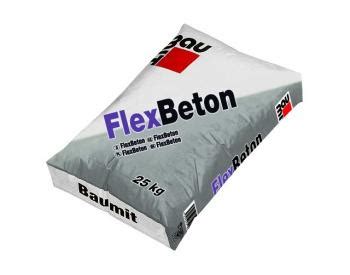 Baumit FlexBeton 25 kg vrece na stavbe
