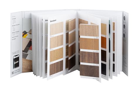 Vzorkovník dekorov laminovanej drevotriesky