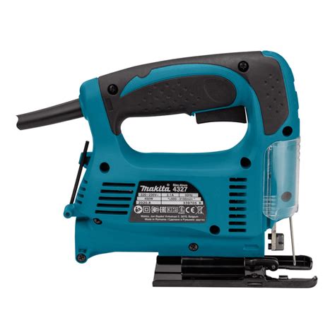 Detailný pohľad na priamočiaru pílu Makita 4327