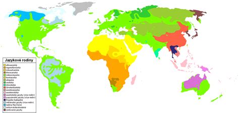 Mapa rozšírenia západoslovanských jazykov