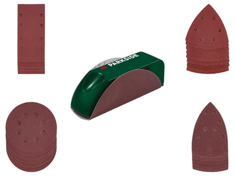 Rôzne druhy brúsnych papierov