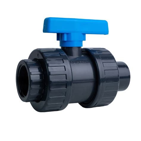 Detail PVC guľového ventilu Plimex