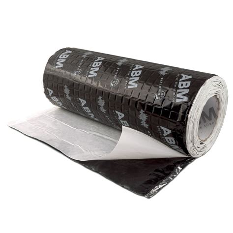 Rôzne typy izolačných materiálov (butylové rohože, pena, filc)