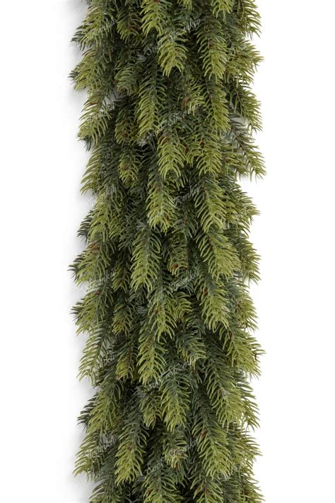 Detail 3D vianočnej girlandy