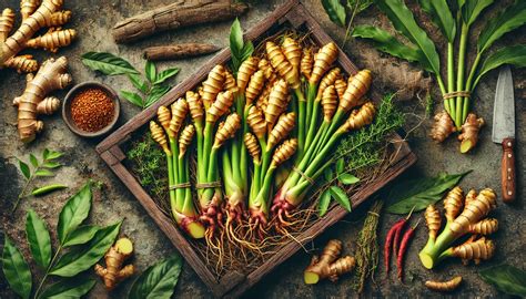 Čerstvý zázvor v kuchyni