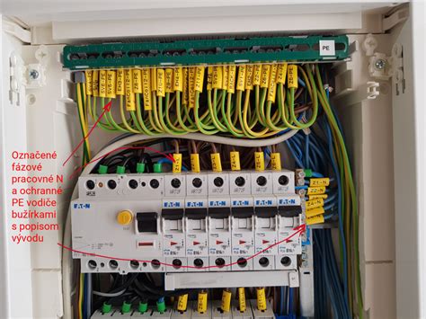 Zmodernizovaný elektrický rozvádzač s novými ističmi