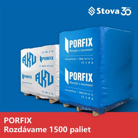 Vývoj pórobetónových tvárnic PORFIX