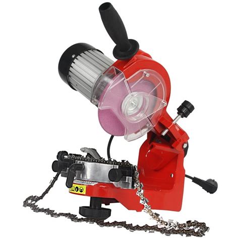 Ilustrácia elektrickej ostričky pílových reťazí