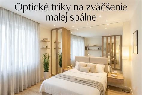 Vplyv osvetlenia a zrkadiel na optické zväčšenie priestoru