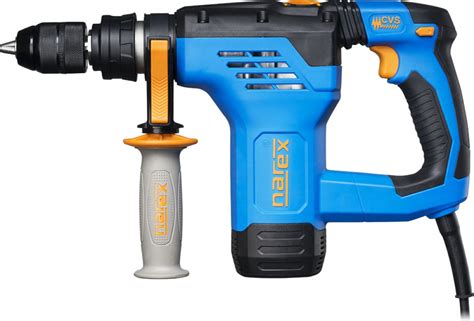 Detailný záber na kombinované kladivo Narex EKK 31-QS