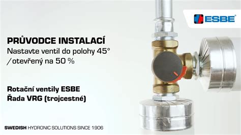 Pohľad na prierez trojcestného ventilu s označením komponentov
