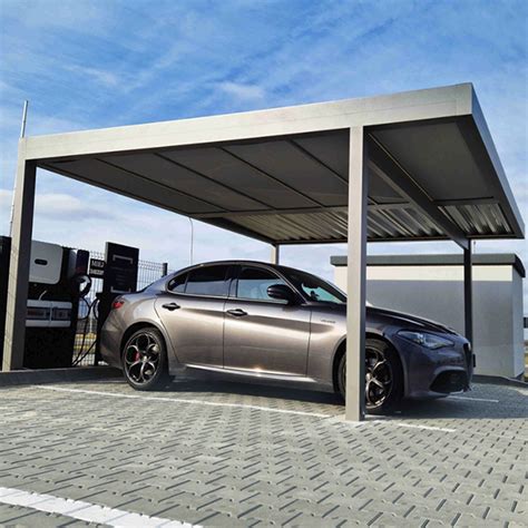 Garáž s rôznymi typmi striech