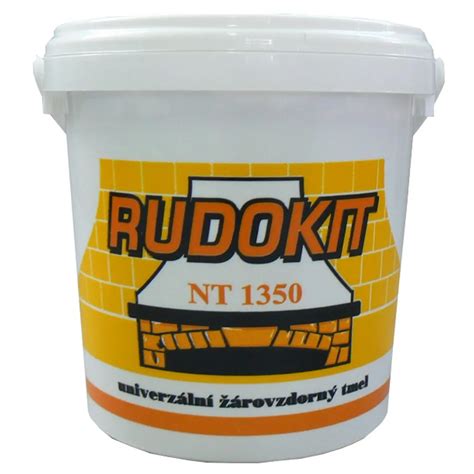 Balenie žiaruvzdorného tmelu RUDOKIT