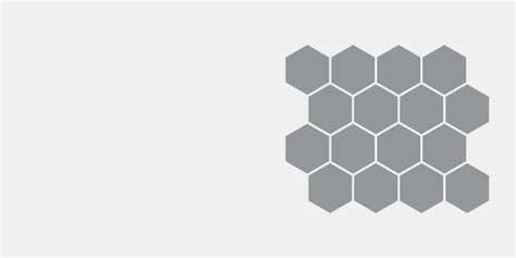 Trendy tvary mozaikových obkladov (hexagon, kruh)