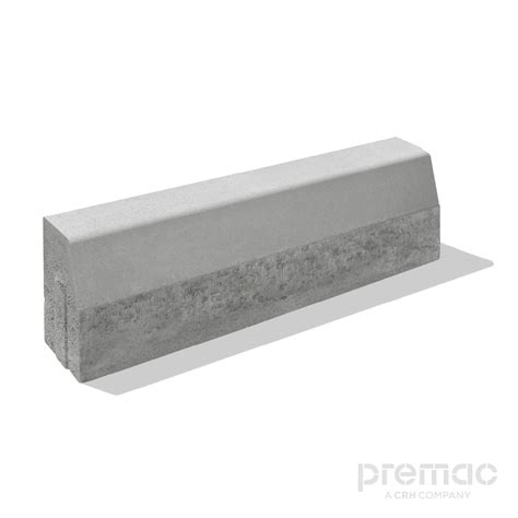Detail betónového obrubníka so skosením Premac v aplikácii