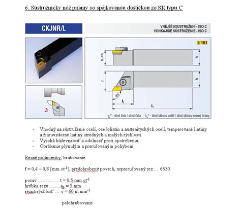 Detail ostria sústružníckeho noža
