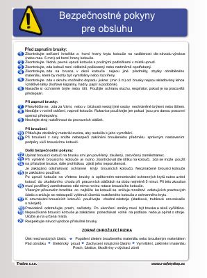 Bezpečnostné pokyny pri úniku plynu
