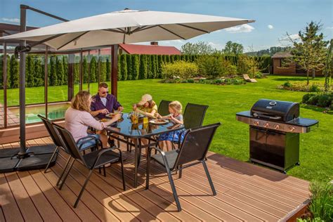 Umiestnenie záhradného grilu v záhrade