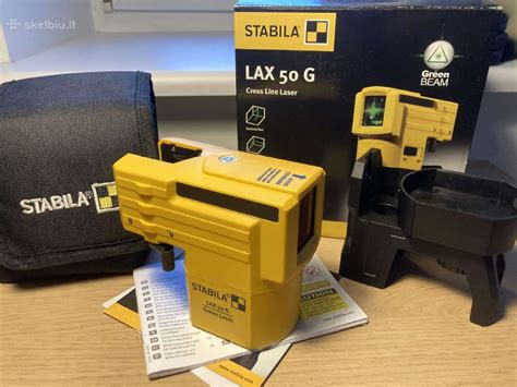 Detail inovatívnych funkcií Stabila LAX 50 G
