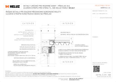 Detail inštalácie ohrievacieho boxu a izolácie