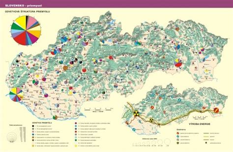 Mapa: Rozmiestnenie geotermálnych zdrojov na Slovensku