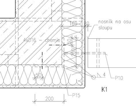 Detail polyuretánového trámu s povrchovou štruktúrou