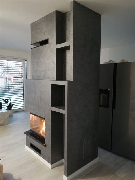 Rôzne typy krbov a kachlí