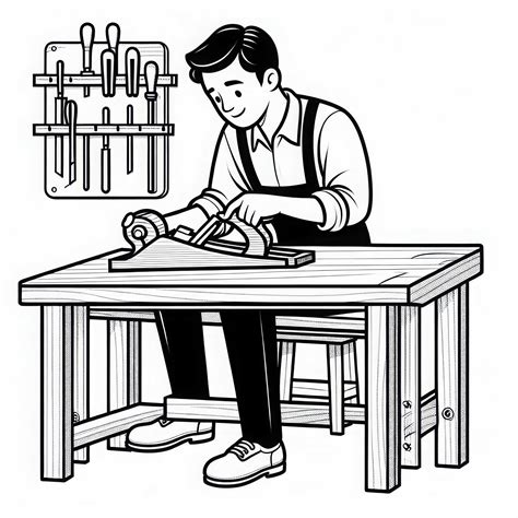 Tesár pracujúci na drevenej konštrukcii