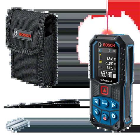 Detail farebného displeja laserového merača Bosch GLM 50-27 C