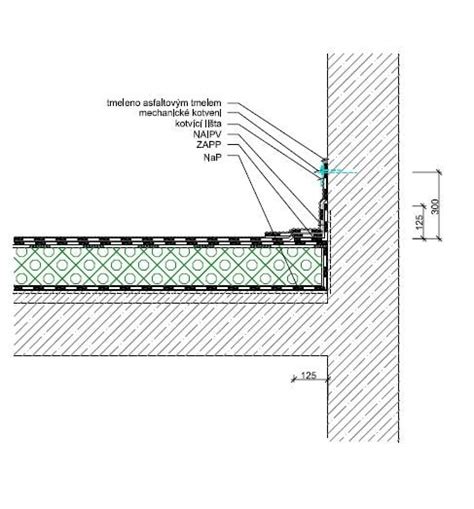 detail asfaltového pásu s textúrou