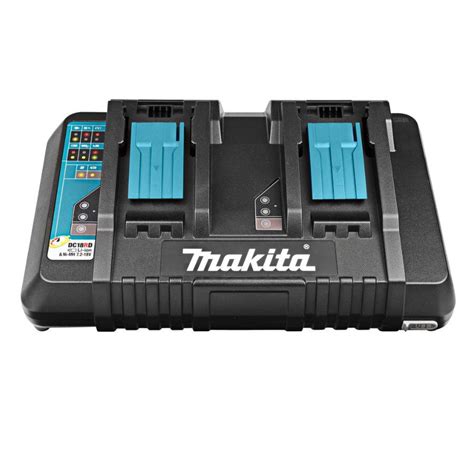 Makita DC18RD dvojitá nabíjačka s USB portom