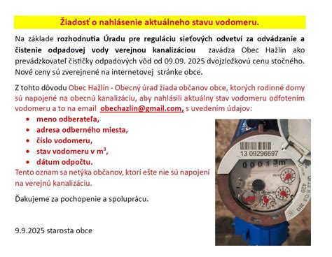 Nástroje potrebné na inštaláciu vodomeru