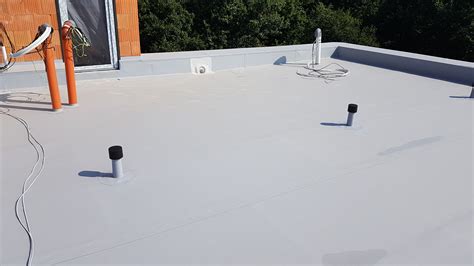 Detail inštalácie PVC fólie na streche