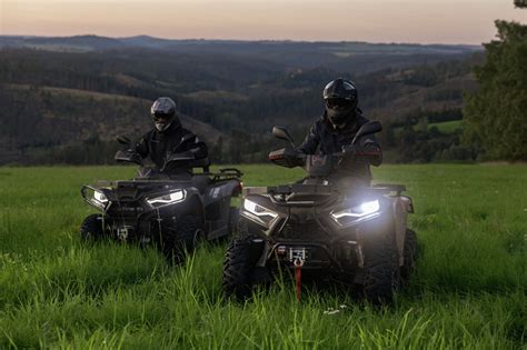 Policajné štvorkolky v akcii