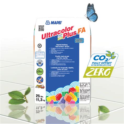 Mapei Ultracolor Plus balenie a farebná vzorka