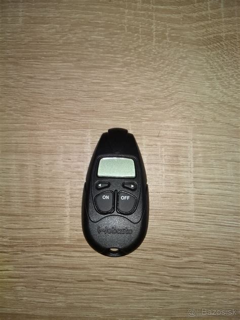 Diaľkové ovládanie nezávislého kúrenia Webasto Telestart