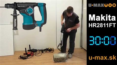 Porovnanie technických parametrov búracích kladív Makita