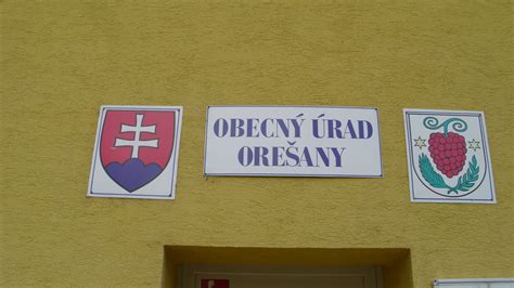 Pohľad na obec Horné Orešany s vyznačenou polohou stavebnín