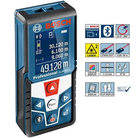 Bosch GLM 50 C Professional laserový diaľkomer