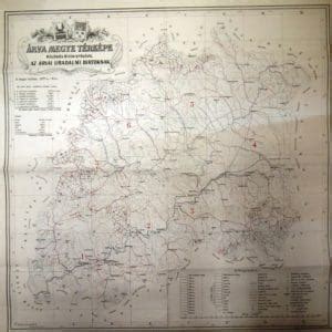 Mapa oblasti Oravskej priehrady a dopravnej infraštruktúry v Námestove