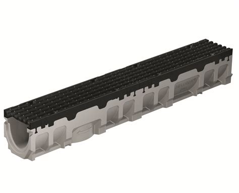 Schéma prierezu odvodňovacieho žľabu FILCOTEN® HPC