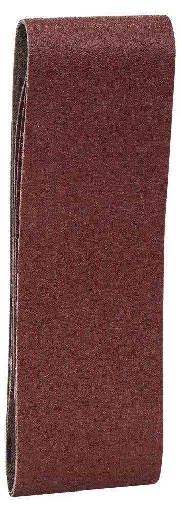 Ukážka rôznych brusných pásov