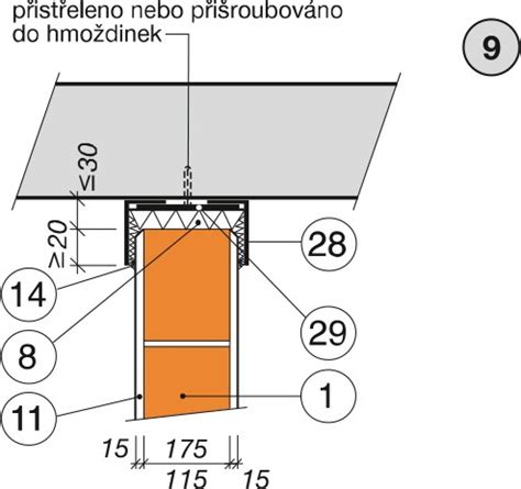 Detail nerezovej rozety na komíne