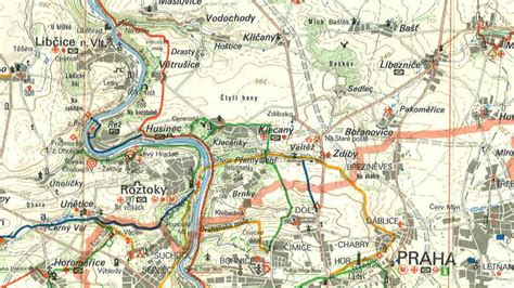 Mapa nového prehliadkového okruhu Horskej záhrady v Český Krumlov
